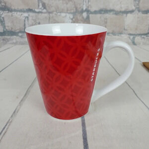 2/$25 Starbucks  Coffee Mug 2013 Red